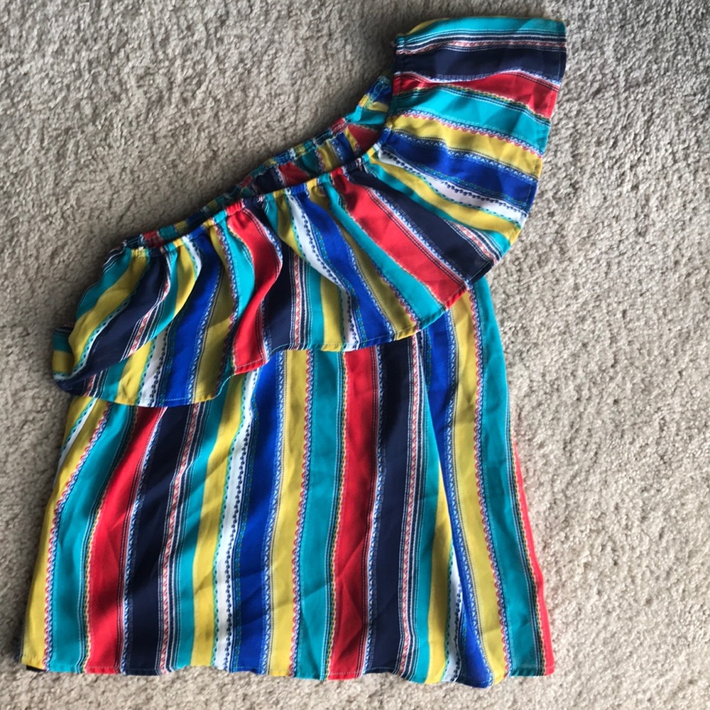 Tarzan chiffon top